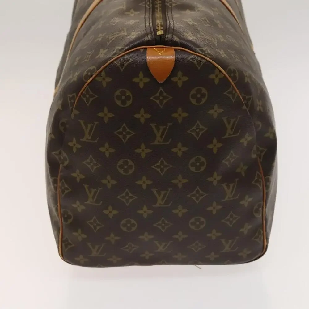 LOUIS VUITTON Monogram Keepall 55 Boston Bag M41424